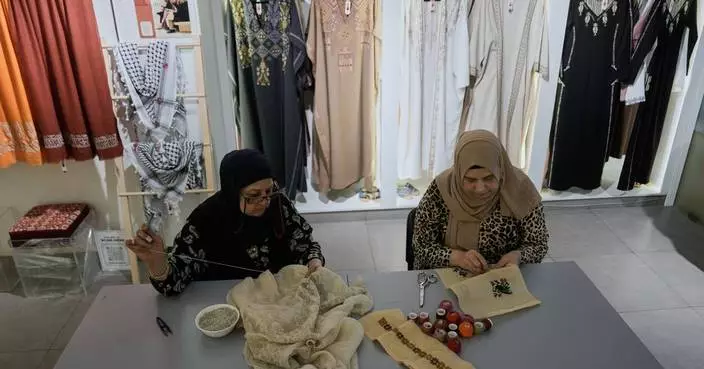 How some in Palestinian diaspora find connection, identity and resilience in traditional embroidery