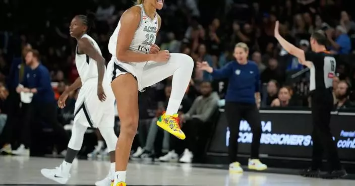 A’ja Wilson leads the Aces past the Lynx 100-97 for West lead in Commissioner’s Cup