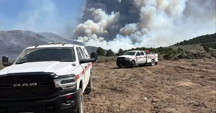 Heat, wind and drought conditions spark wildfires in US West