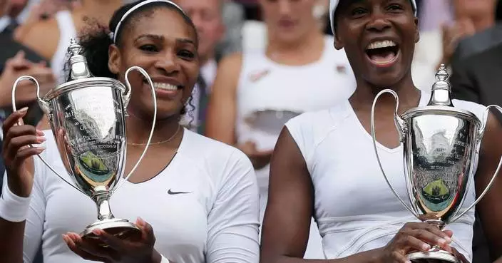 Serena and Venus Williams to play doubles together at Wimbledon