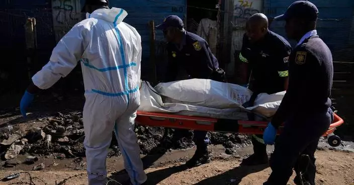 Multiple attackers kill 12 people and wound 9 in a late-night shooting in South Africa