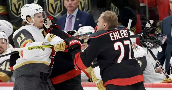 Vegas and Carolina rugged and rolling as they open a Stanley Cup Final nearly a decade in the making