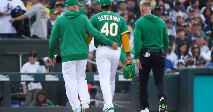 Kotsay looking at his options for the A’s rotation after Severino injury