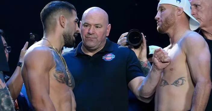 Donald Trump turns 80 and celebrates with UFC cage fighting on the White House lawn