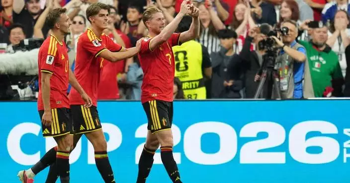 Trossard, De Bruyne score and Belgium defeats New Zealand 5-1 to advance at the World Cup