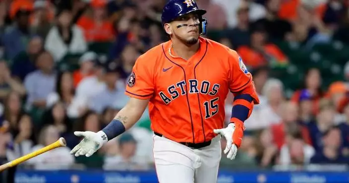 Paredes homers for 3rd straight game, drives in 4 in Astros’ 5-1 win over A’s