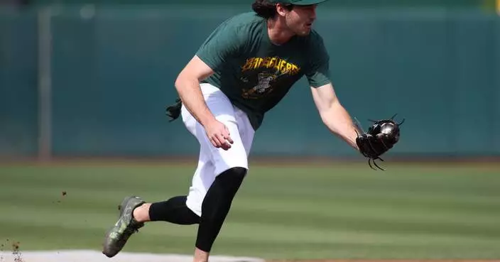 A’s activate SS Jacob Wilson and place OF Brent Rooker on injured list with a left knee bruise