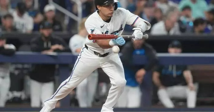 Javier Sanoja homers and Tyler Zuber earns 1st career save as Marlins edge AL East-leading Rays 4-3