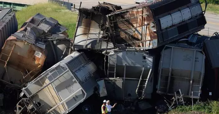 One dead and another injured after train strikes semi-truck in Iowa