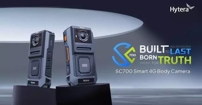 Hytera Debuts SC700 Smart 4G Body Camera at CCW 2026