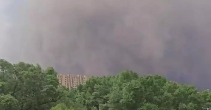 Extreme winds, sandstorm hit China’s Harbin, turning daytime dark