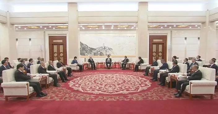 Top political advisor meets representatives of overseas-educated scholars