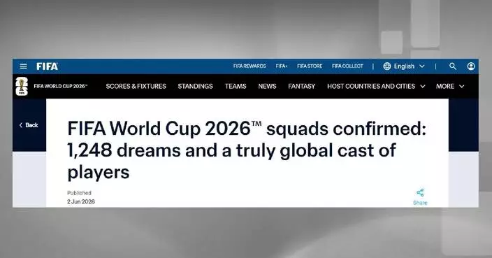 FIFA World Cup squads confirmed