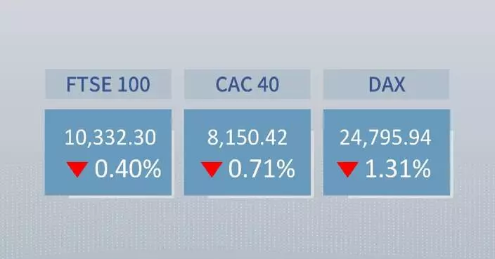 European stocks close lower