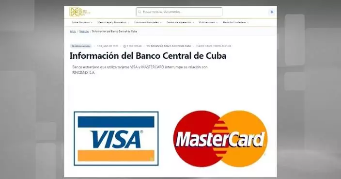 Visa, Mastercard payment services to cease functioning in Cuba from June 6