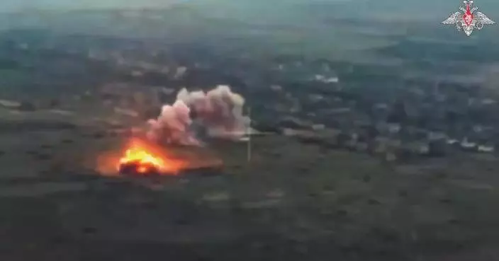 Russia claims controls of Ukrainian settlement, while Ukraine says Russian patrol ship hit