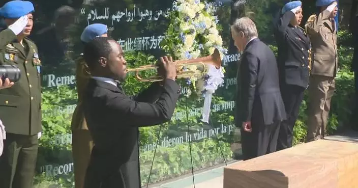 UN honors fallen peacekeepers