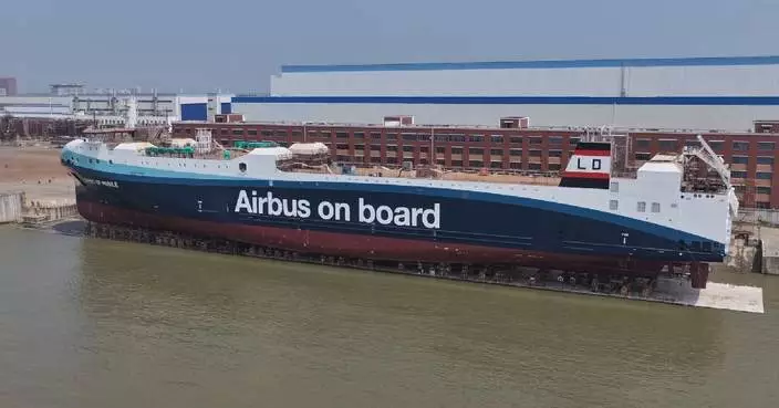 French shipowner launches wind-assisted methanol dual-fuel RoRo vessel built in China