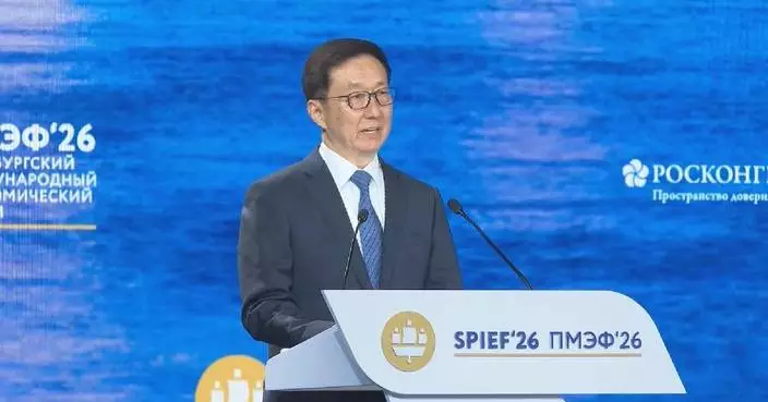 Chinese vice president attends 29th St. Petersburg International Economic Forum
