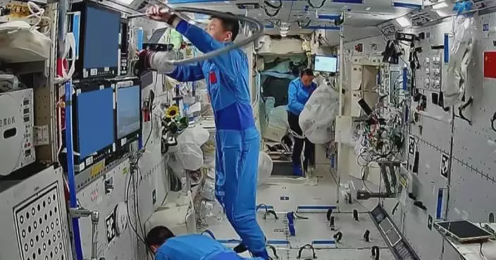 Shenzhou-23 astronauts make steady progress after crew handover