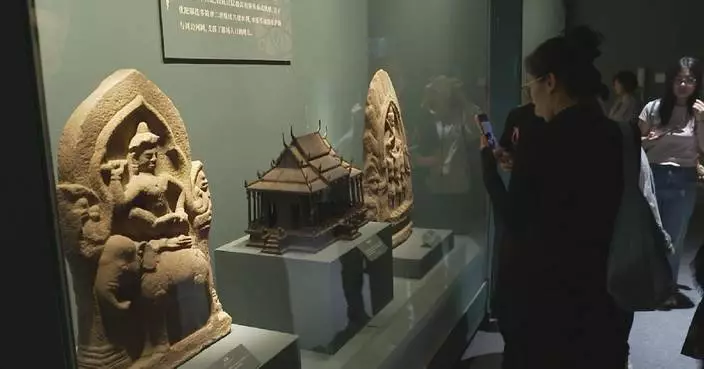 Expo showcasing Cambodia’s Khmer civilization draws crowds of Chinese visitors