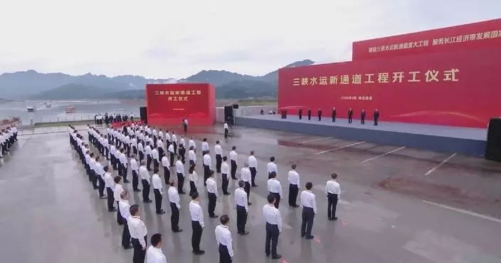 China starts mega waterway project on world’s third-longest river