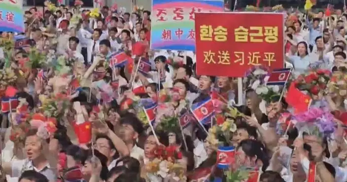 Xi leaves Pyongyang after state visit