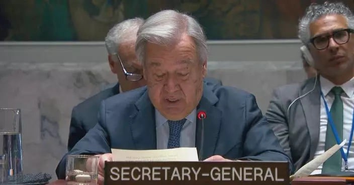 UN chief warns of dangers of ‘full resumption of conflict’ in Middle East