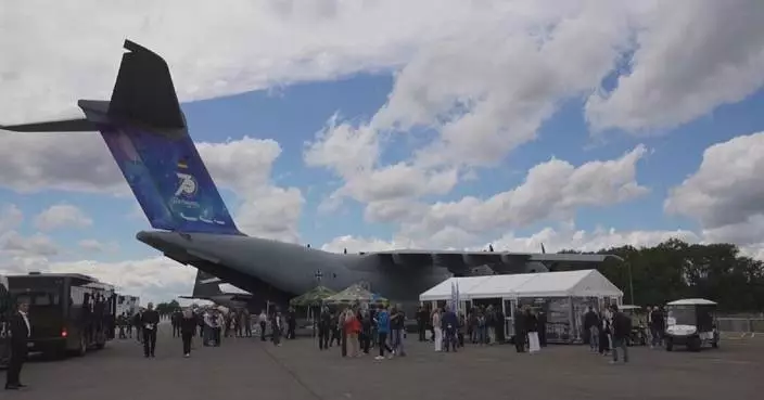 Berlin air show opens with focus on drones, European defense cooperation