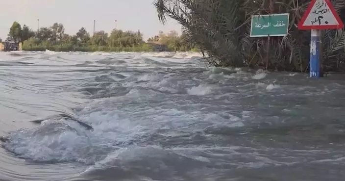 Euphrates floods hit northeastern Syria