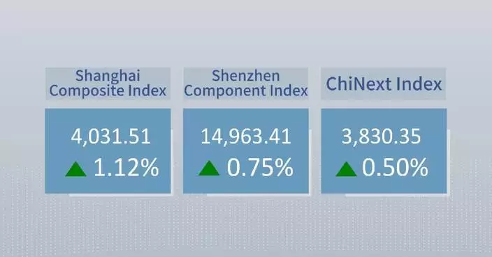 Chinese shares close higher Friday