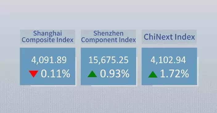 Chinese shares close mixed Tuesday