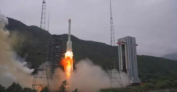 China launches new satellite into space