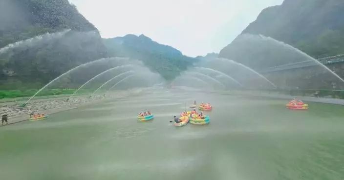 Cave rafting upgrade fuels tourism, consumption growth in central China