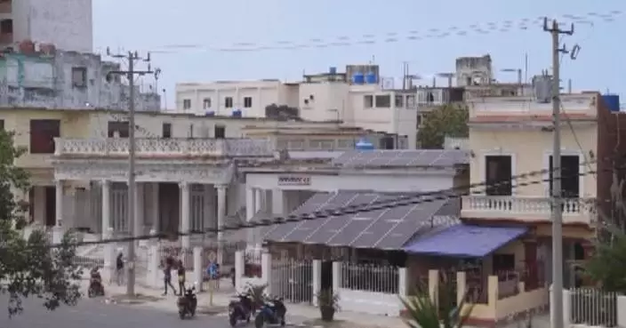 Solar power helps Cuban small businesses survive energy crisis