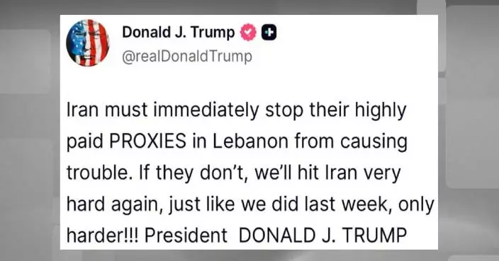 Iran says ending Israel-Lebanon conflict tops talks; Trump threatens new strikes, tolls on Hormuz