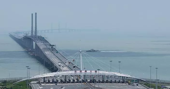 Hong Kong-Zhuhai-Macao Bridge handles 64,000 vehicle trips during festival period