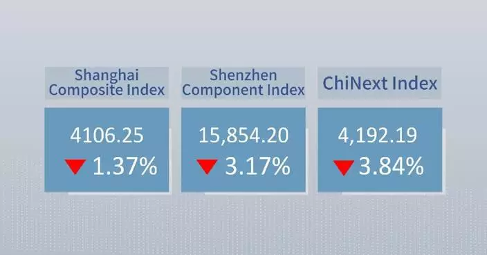 Chinese shares close lower Tuesday