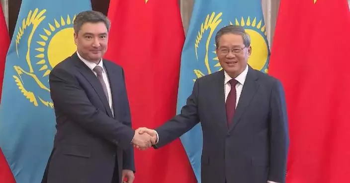 Chinese premier meets Kazakhstan PM