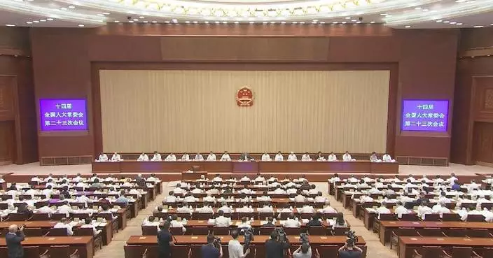 China's top legislature convenes standing committee session
