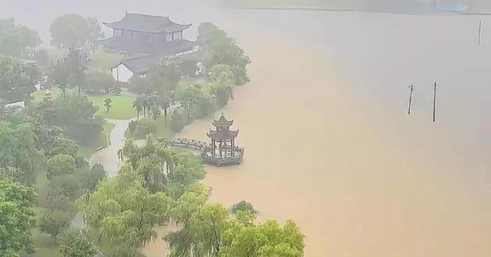 Torrential rains cause flooding in parts of eastern, central China