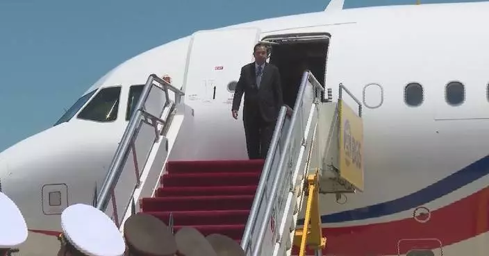 Cambodia's senate president arrives in Beijing for official goodwill visit to China