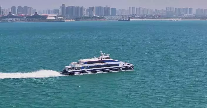 Xiamen-Kinmen cross-Strait ferry route sees record passenger trips