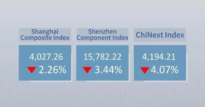 Chinese shares close lower Friday