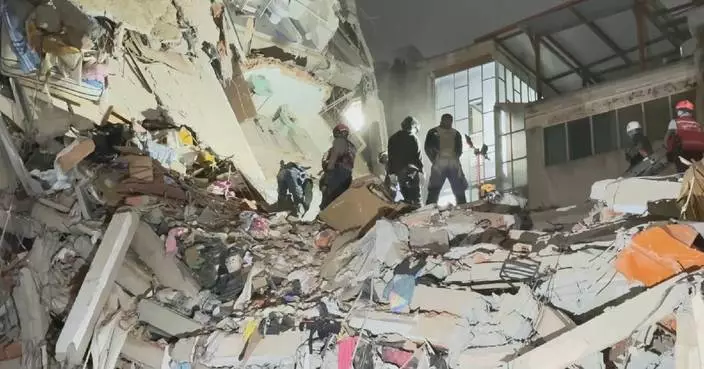 Survivor recounts terror moment of powerful earthquakes in Venezuela