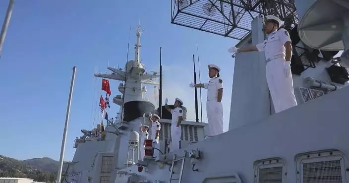 Chinese naval destroyer Tangshan arrives in Seychelles for goodwill visit