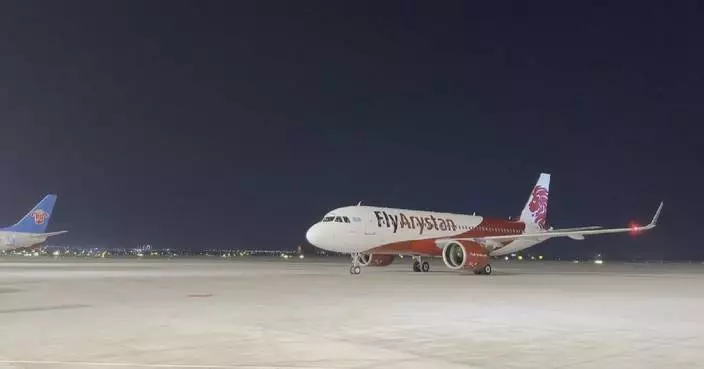 New air route links China's Urumqi, Kazakhstan's Aktau