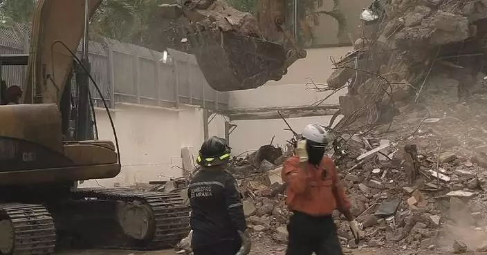 Quake survivor recounts horror moment as rescue efforts continue in Venezuela