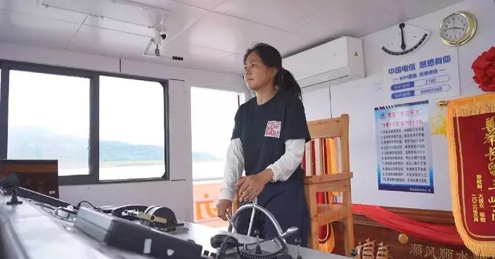 Yangtze ferrywoman keeps rural lifeline afloat in Chongqing