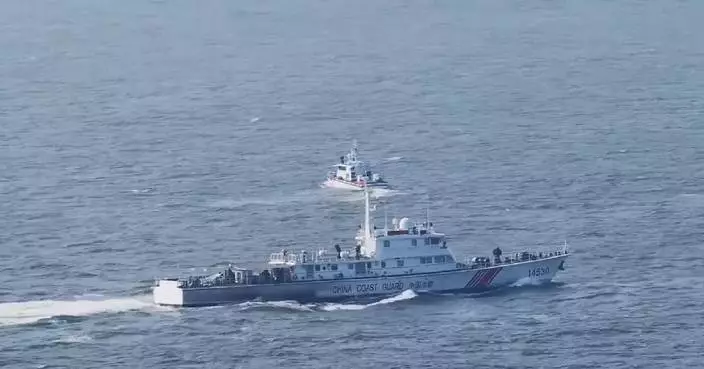 Fujian coast guard conducts routine patrols in waters near Kinmen